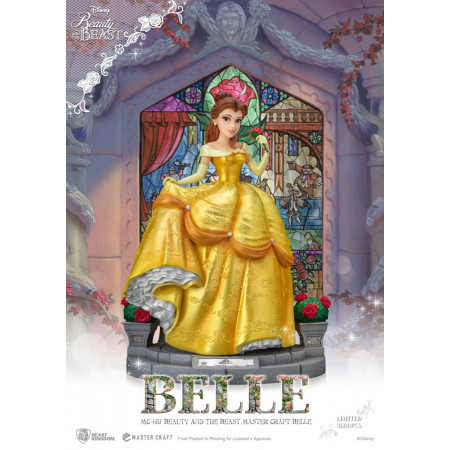 Disney Master Craft socha Beauty and the Beast Belle 39 cm